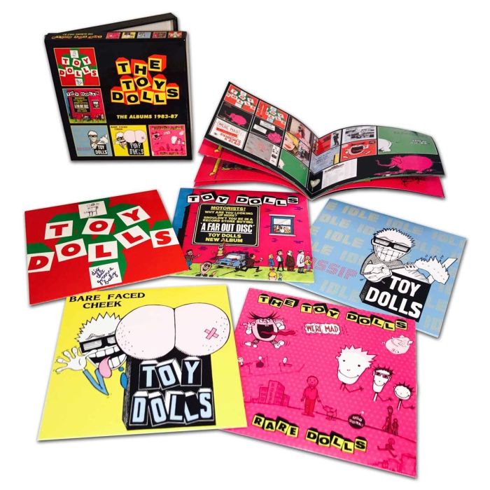 TOY DOLLS - ALBUMS 1983-87 (5CD BOX)