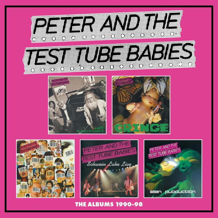 PETER & THE TEST TUBE BABIES - ALBUMS 1990-98