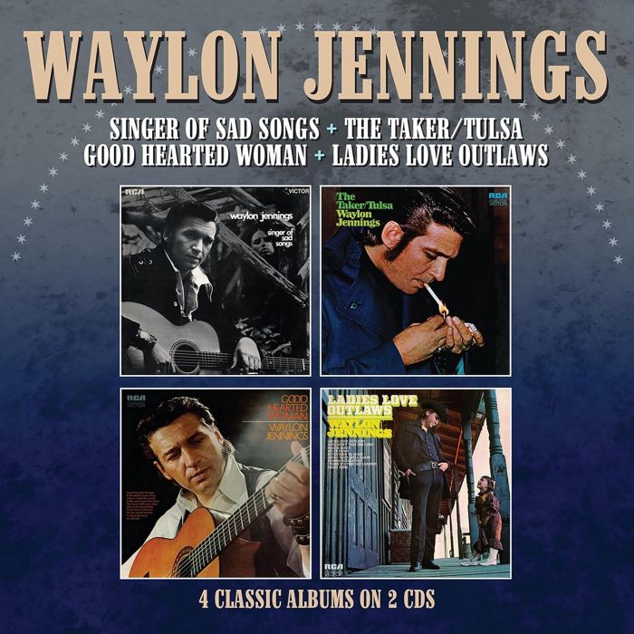 WAYLON JENNINGS - SINGER OF SAD SONGS / THE TAKER-TULSA / GOOD HEARTED WOMAN / LADI