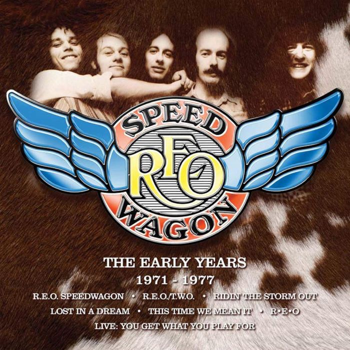 R.E.O. SPEEDWAGON - EARLY YEARS 1971-77 (8CD CLAMSHELL BOX)