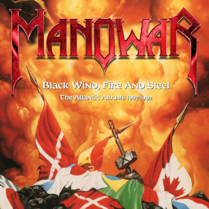 MANOWAR - BLACK WIND, FIRE & STEEL: THE ATLANTIC ALBUMS 1987-1992 (3CD/REMA