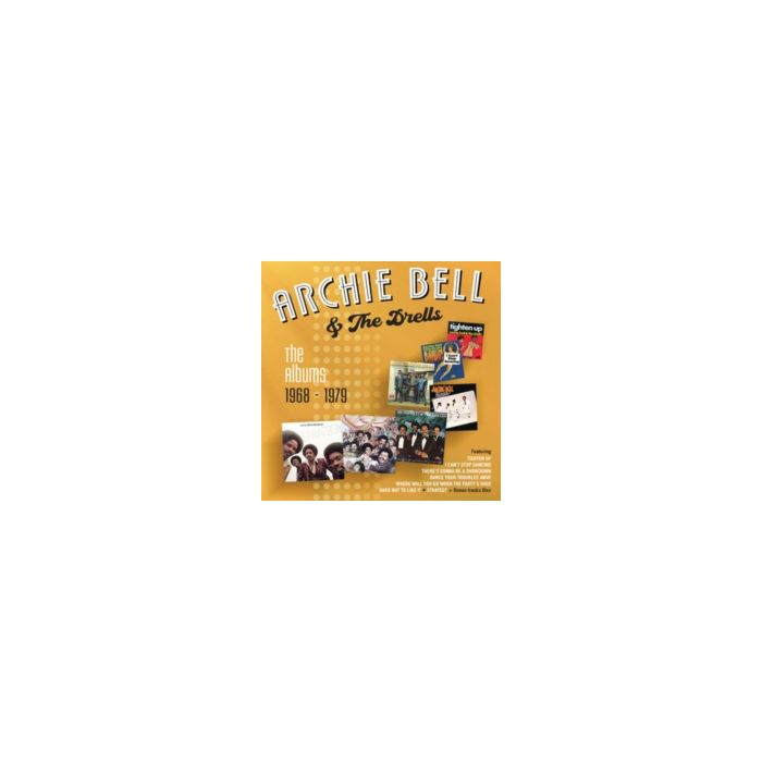 BELL,ARCHIE & THE DRELLS - ALBUMS 1968-1979 (5CD CLAMSHELL BOX)