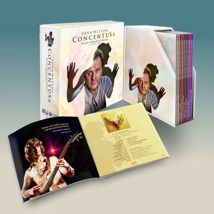 JOHN WETTON - CONCENTUS - THE JOHN WETTON LIVE COLLECTION VOLUME TWO