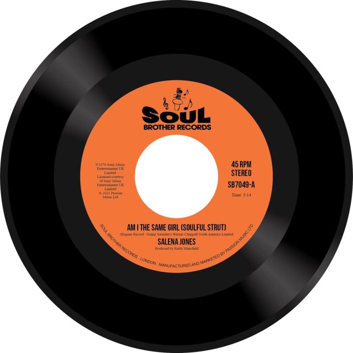 SELENA JONES - AM I THE SAME GIRL RIGHT NOW