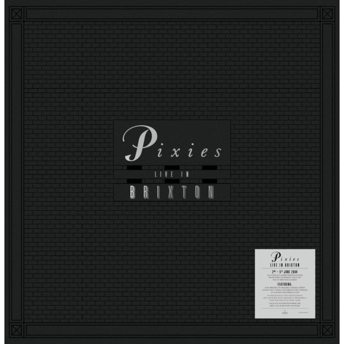 PIXIES - LIVE IN BRIXTON (180G/RED, ORANGE, GREEN & BLUE TRANSLUCENT VINYL