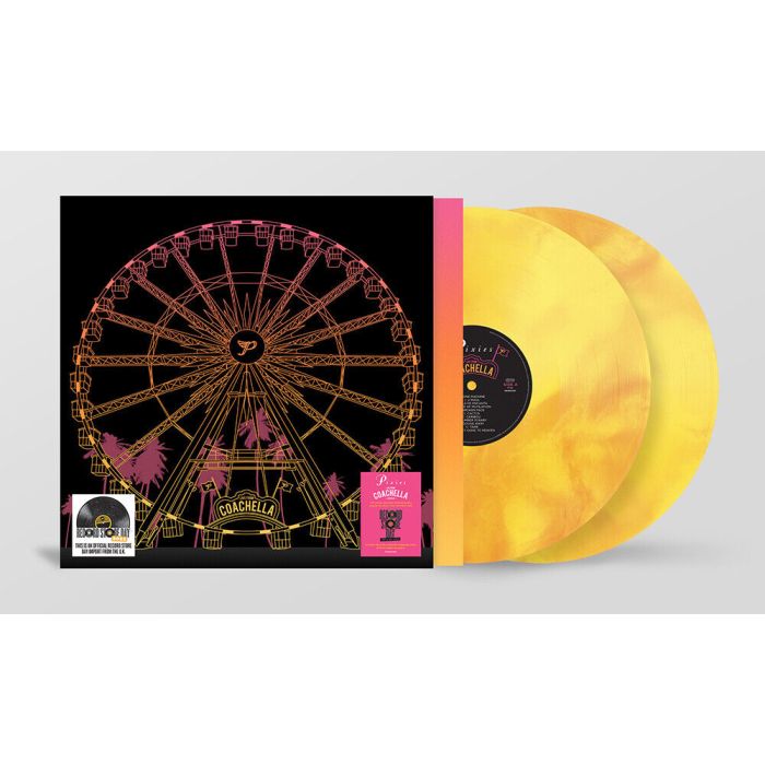 PIXIES - LIVE AT COACHELLA 2004 (140G/ORANGE & YELLOW MARBLED VINYL/ETCHIN