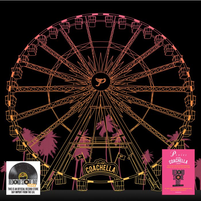PIXIES - LIVE AT COACHELLA 2004 (140G/ORANGE & YELLOW MARBLED VINYL/ETCHIN