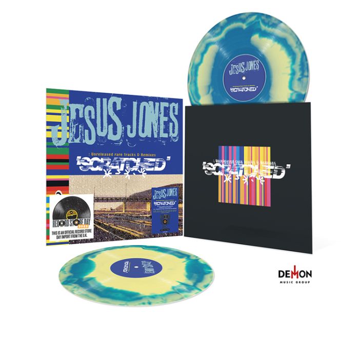 RSD22 JESUS JONES SCRATCHED Unreleased Rare Tracks & Remixes (COLOR 2xLP)