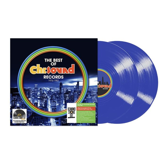 VARIOUS ARTISTS - BEST OF CHI-SOUND - RECORDS 1976-1984 (TRANSLUCENT BLUE VINYL)