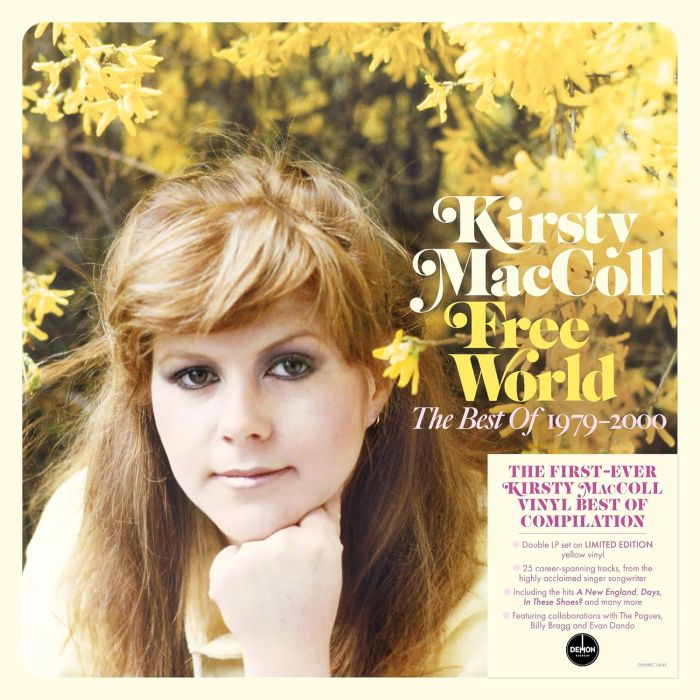 KIRSTY MACCOLL - FREE WORLD - THE BEST OF KIRSTY MACCOLL 1979-2000 (140G/YELLOW VI