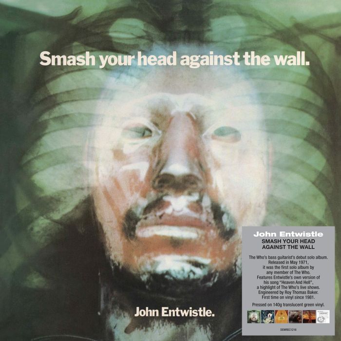 JOHN ENTWISTLE - SMASH YOUR HEAD AGAINST THE WALL (140G/GREEN VINYL)