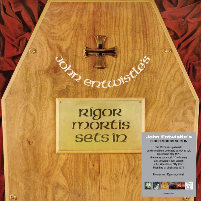 JOHN ENTWISTLE - RIGOR MORTIS SETS IN (140G/ORANGE VINYL)