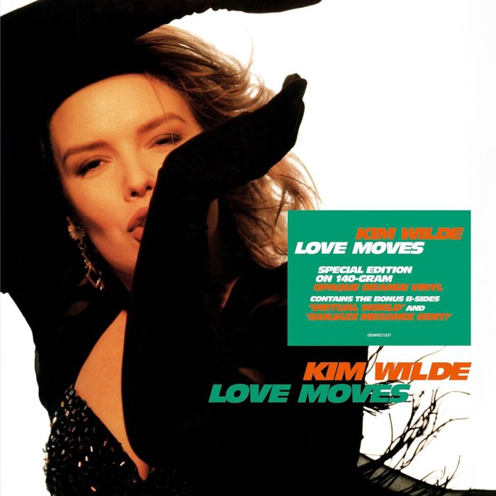 KIM WILDE - LOVE MOVES (ORANGE VINYL)