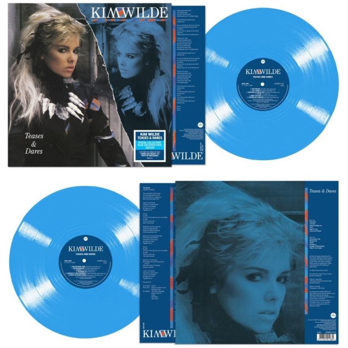 KIM WILDE - TEASES & DARES (BLUE VINYL)