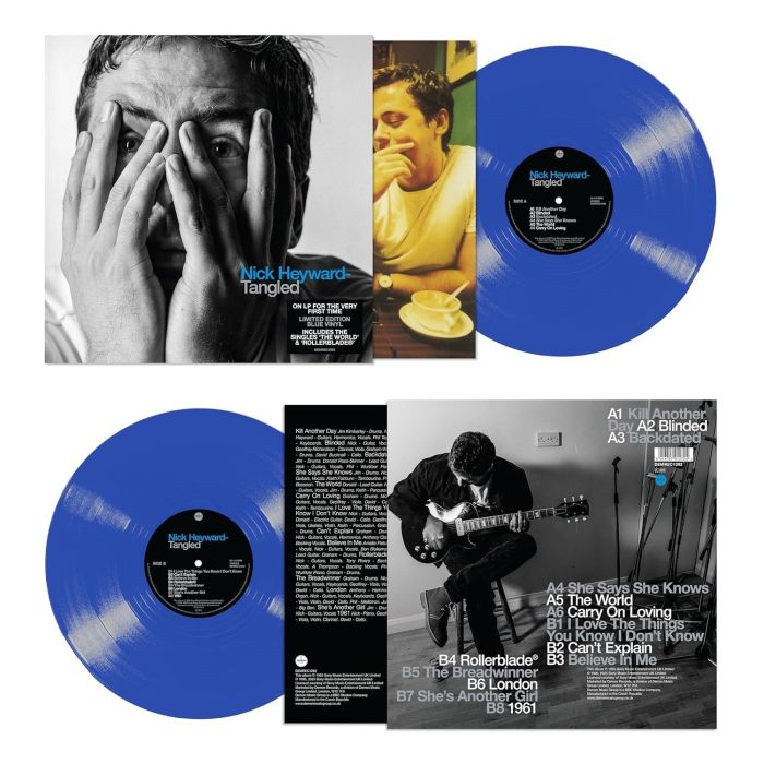 NICK HEYWARD - TANGLED (BLUE VINYL)