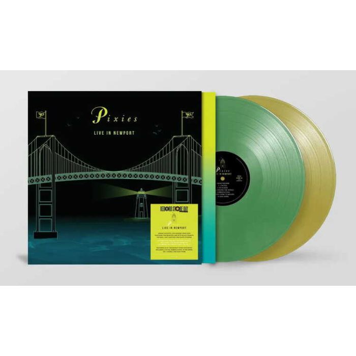(RSD26) Pixies - Live In Newport [2LP] (Green & Yellow Vinyl, limited to 5500, indie-exclusive)