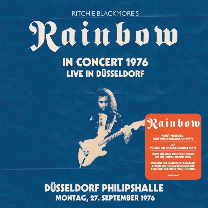 RITCHIE RAINBOW BLACKMORE - LIVE IN DUSSELDORF 1976 - DUSSELDORF PHILIPSHALLE 27.9.1976 (ORAN