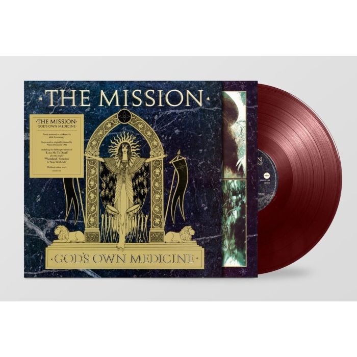 MISSION - GOD'S OWN MEDICINE (OXBLOOD RED VINYL)
