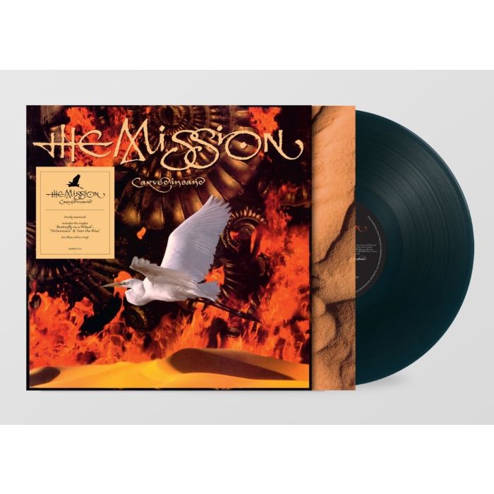 MISSION - CARVED IN SAND (SEA BLUE VINYL)