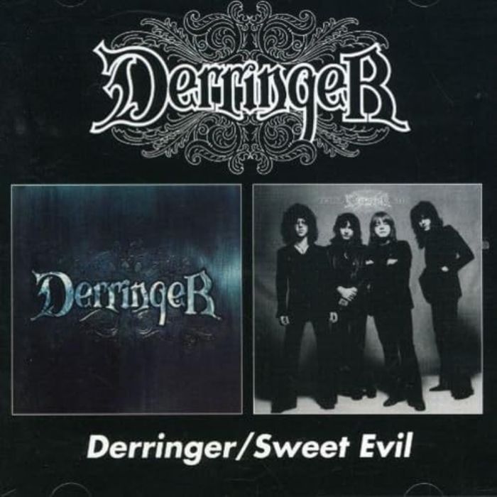 RICK DERRINGER - DERRINGER / SWEET EVIL (REMASTERED)