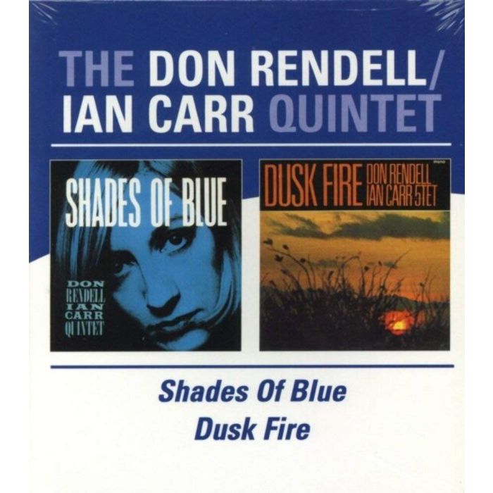 RENDELL,DON / CARR,IAN - SHADES OF BLUE / DUSK FIRE (REMASTERED)