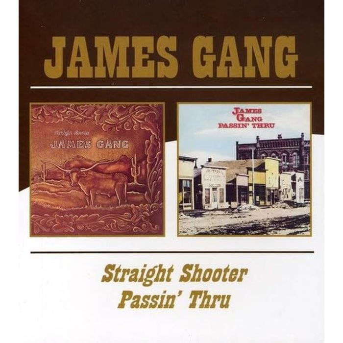 JAMES GANG - STRAIGHT SHOOTER / PASSIN THRU (REMASTERED)