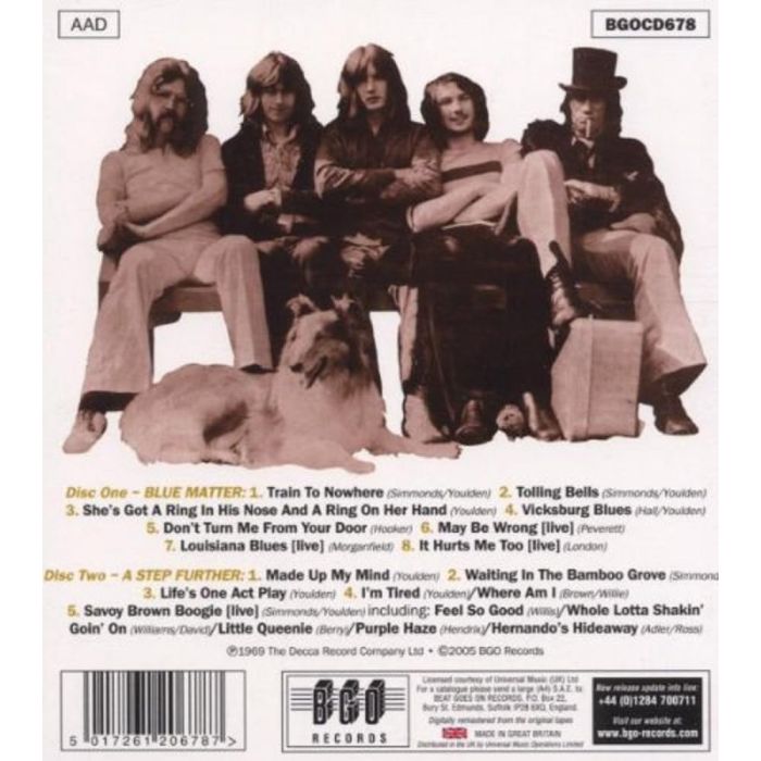 SAVOY BROWN - BLUE MATTER / STEP FURTHER (REMASTERED)