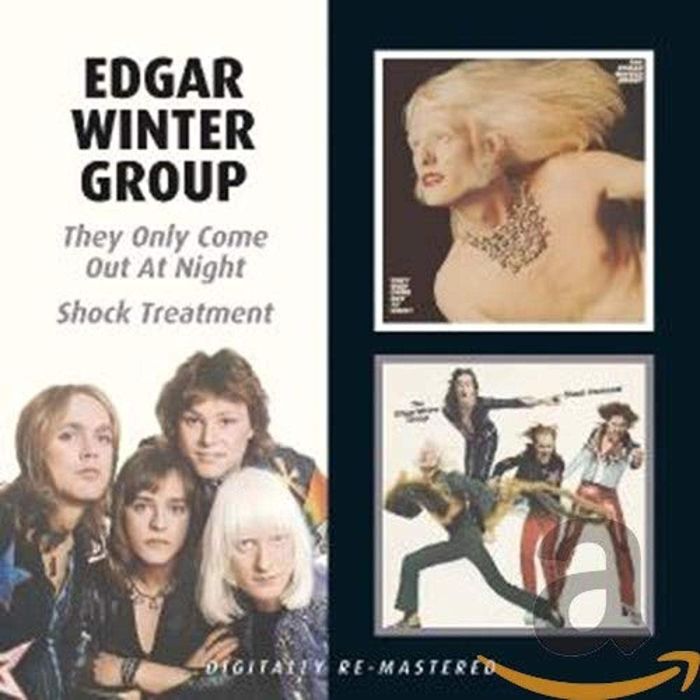 EDGAR WINTER - THEY ONLY COME OUT AT NIGHT / SHOCK TREATMENT (REMASTERED)