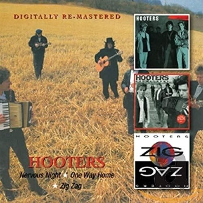 HOOTERS - NERVOUS NIGHT / ONE WAY HOME / ZIG ZAG (REMASTERED)