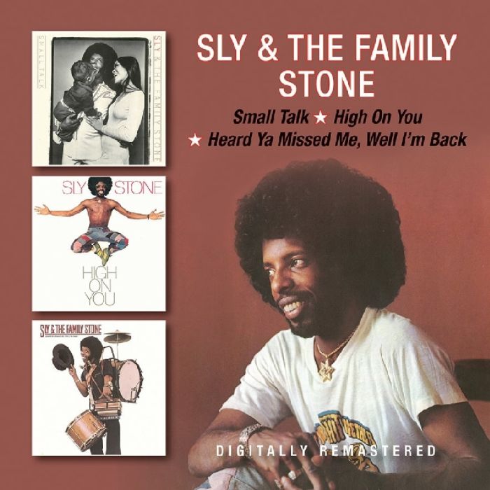 SLY STONE - SMALL TALK / HIGH ON YOU / HEARD YA MISSED ME WELL I'M BACK (REMA