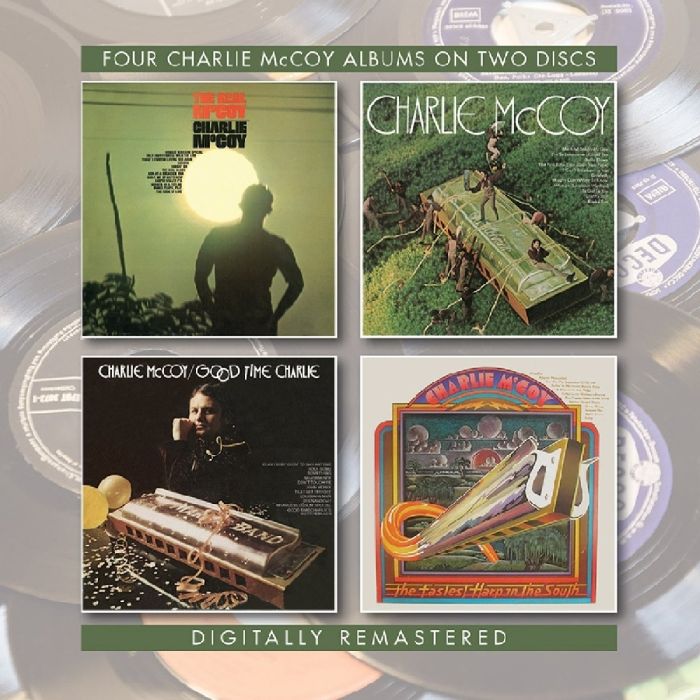 CHARLIE MCCOY - REAL MCCOY / CHARLIE MCCOY / GOOD TIME CHARLIE / FASTEST HARP IN