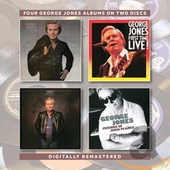 GEORGE JONES - STILL THE SAME OLE ME / FIRST TIME LIVE / ONE WOMAN MAN / FRIENDS