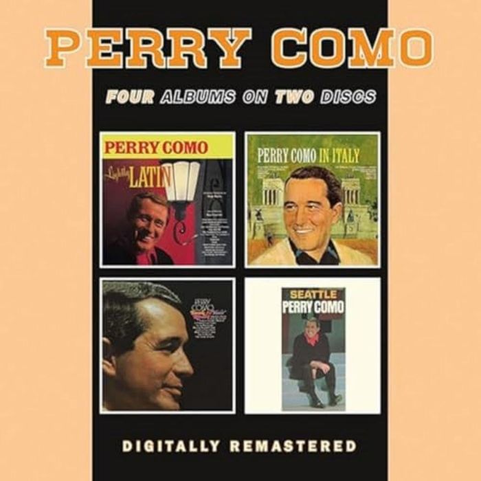 PERRY COMO - LIGHTLY LATIN / IN ITALY / LOOK TO YOUR HEART / SEATTLE