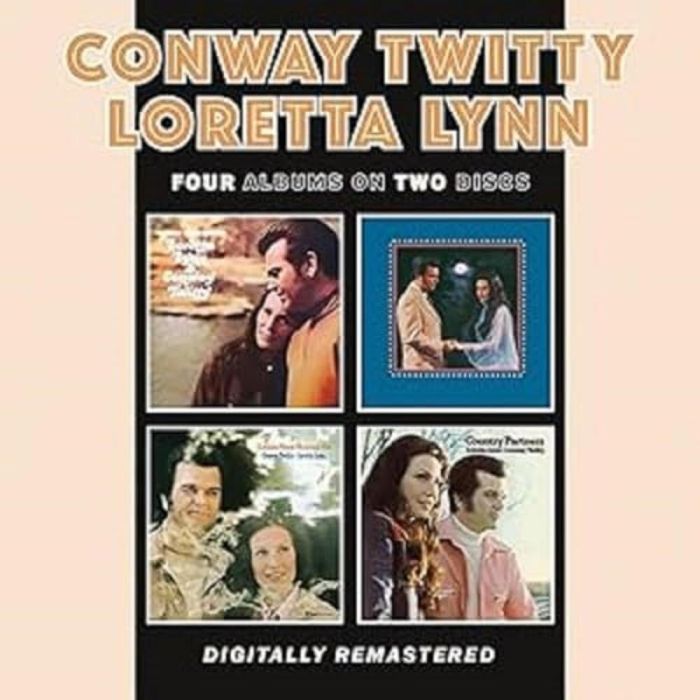 TWITTY,CONWAY & LORETTA LYNN - WE ONLY MAKE BELIEVE/LEAD ME ON/LOUISIANA WOMAN-MISSISSIPPI MAN/C