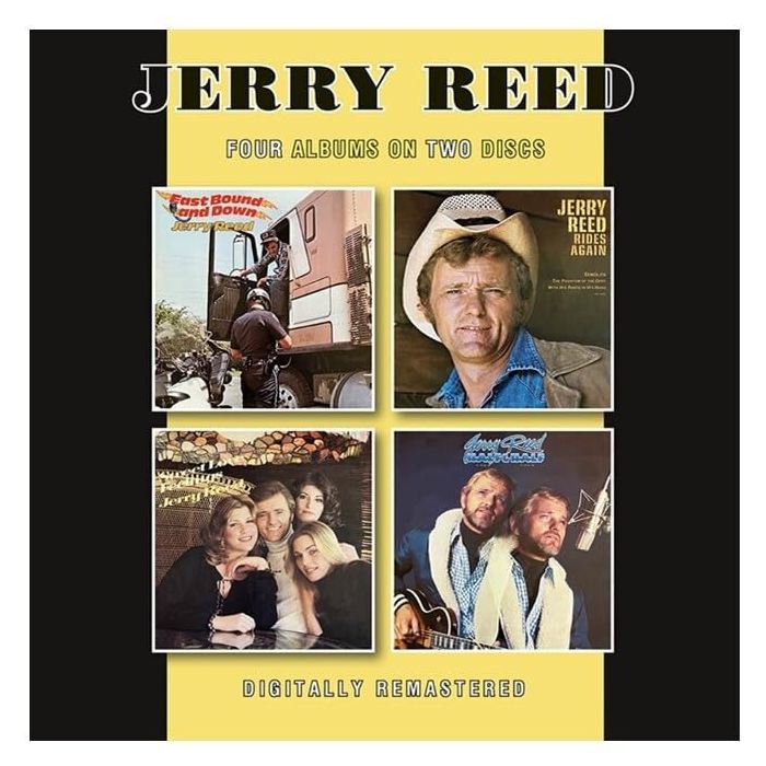 JERRY REED - EAST BOUND & DOWN / JERRY REED RIDES AGAIN / SWEET LOVE FEELINGS