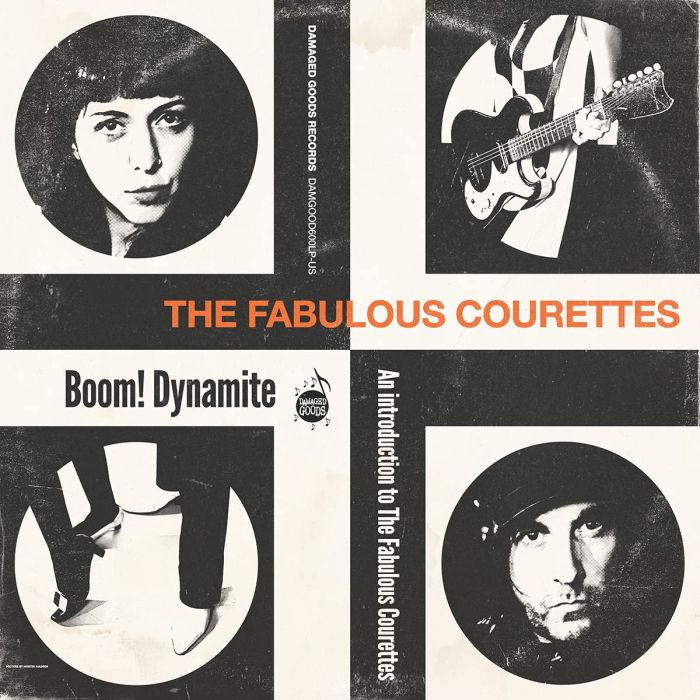 COURETTES - BOOM! DYNAMITE (ORANGE VINYL)