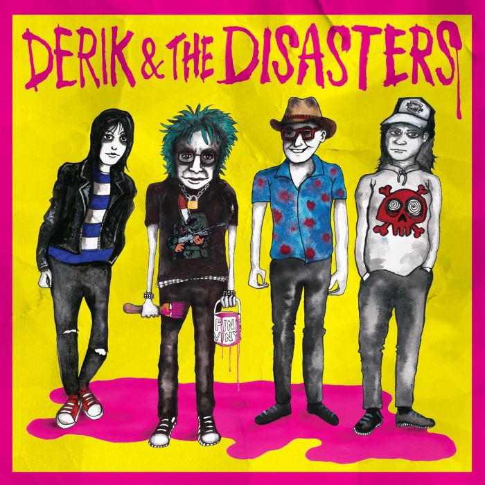 DERIK & THE DISASTERS - DERIK & THE DISASTERS (YELLOW VINYL )