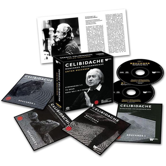 CELIBIDACHE,SERGIU / MUNCHNER PHILHARMONIKER - BRUCKNER SYMPHONIES 3-9 TE DEUM MASS 3