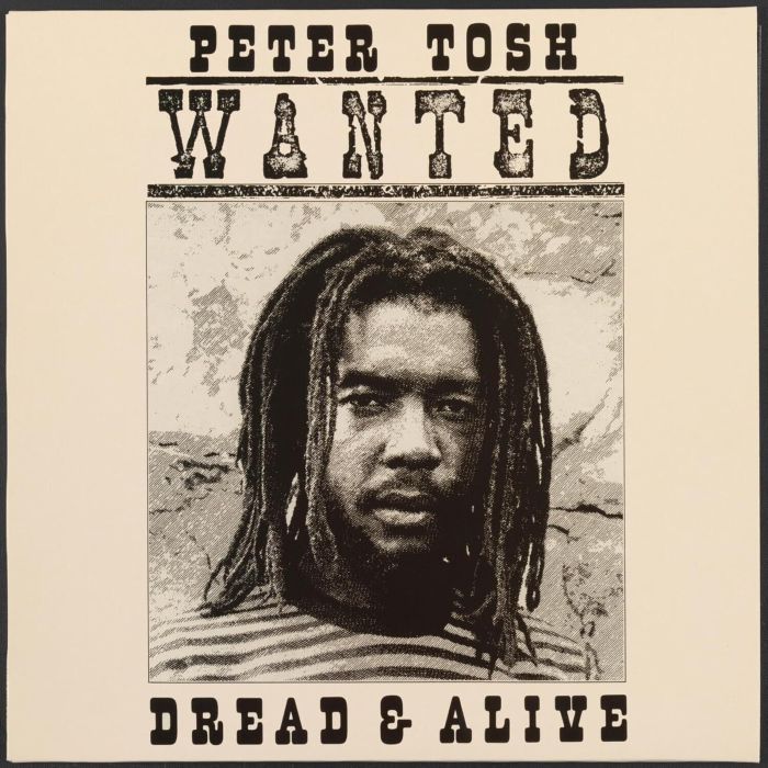 PETER TOSH - WANTED DREAD & ALIVE (YELLOW VINYL)