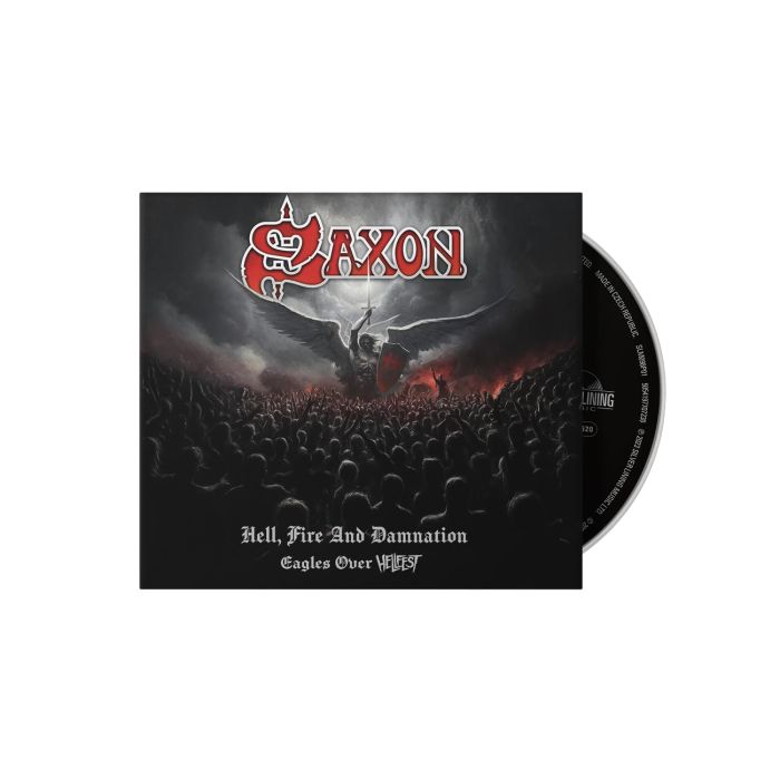 SAXON - HELL, FIRE & DAMNATION - EAGLES OVER HELLFEST