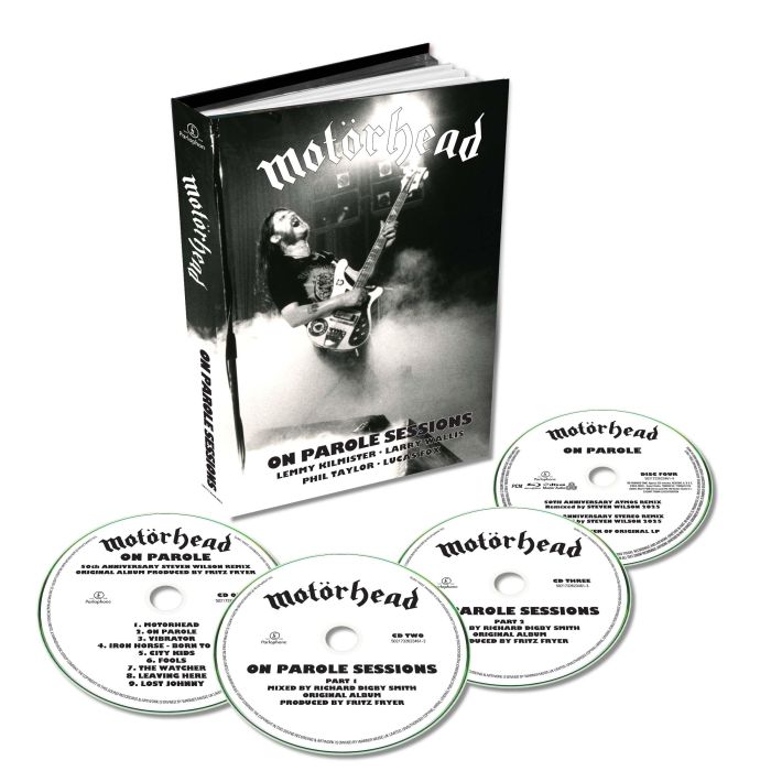 [3CD/BLU-RAY] MOTORHEAD - ON PAROLE SESSIONS
