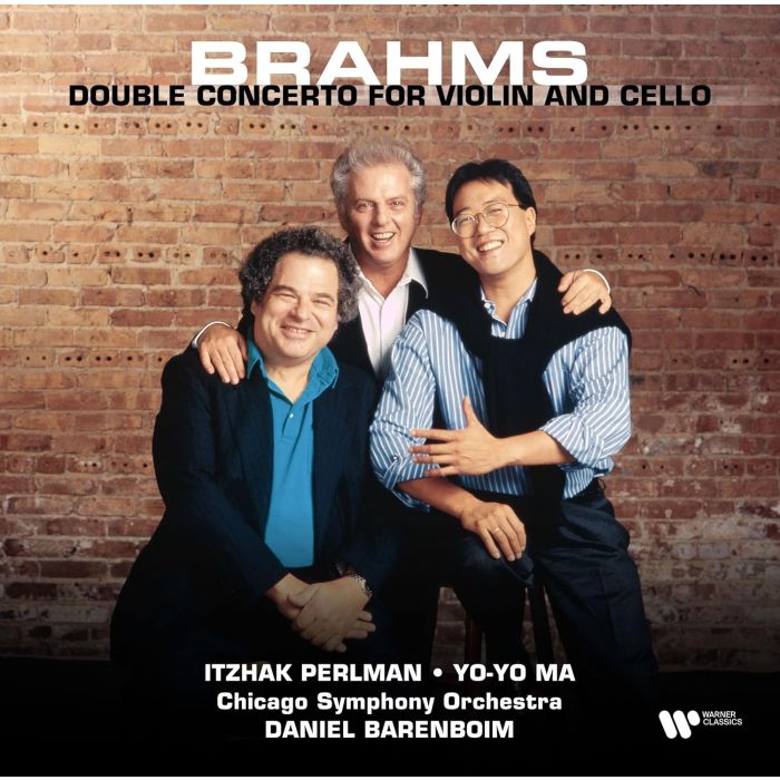 ITZHAK PERLMAN - BRAHMS: DOUBLE CONCERTO FOR VIOLIN & CELLO