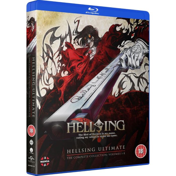 HELLSING ULTIMATE - VOLUME 1-10 COMPLETE COLLECTION (REGION - HELLSING ULTIMATE - VOLUME 1-10 COMPLETE COLLECTION (REGION B)