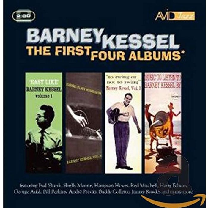 BARNEY KESSEL - FIRST FOUR ALBUMS