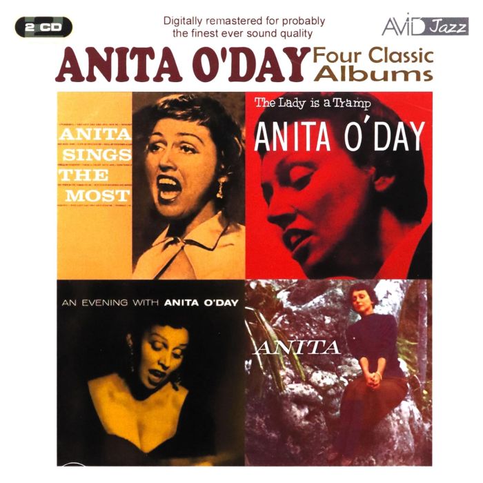 ANITA O'DAY - FOUR CLASSIC ALBUMS