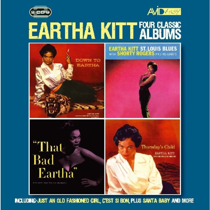 EARTHA KITT - FOUR CLASSIC ALBUMS