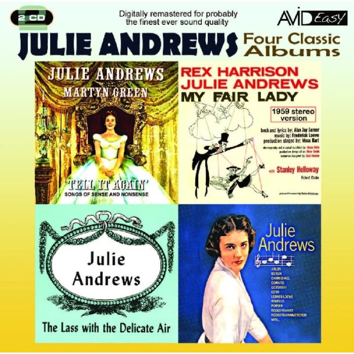 JULIE ANDREWS - FOUR CLASSIC ALBUMS