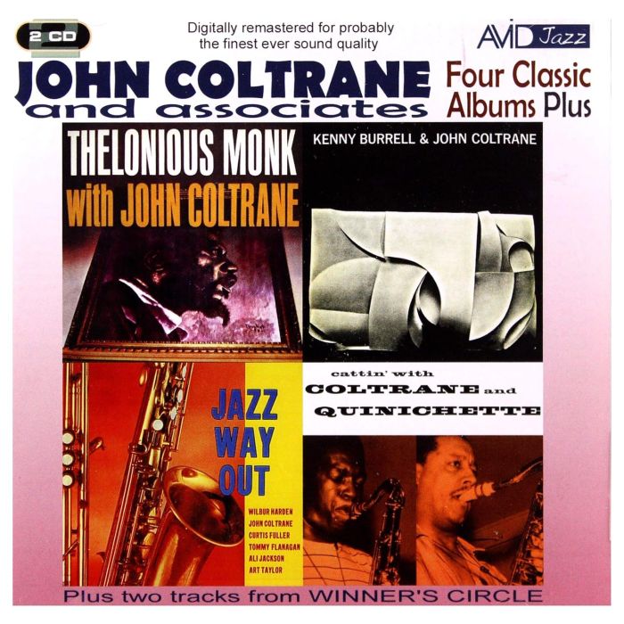 JOHN COLTRANE - FOUR CLASSIC ALBUMS PLUS