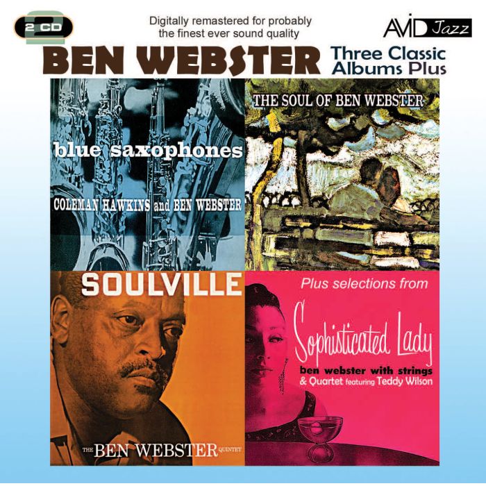 BEN WEBSTER - THREE CLASSIC ALBUMS PLUS