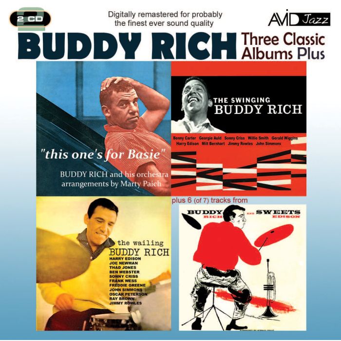 BUDDY RICH - THREE CLASSIC ALBUMS PLUS